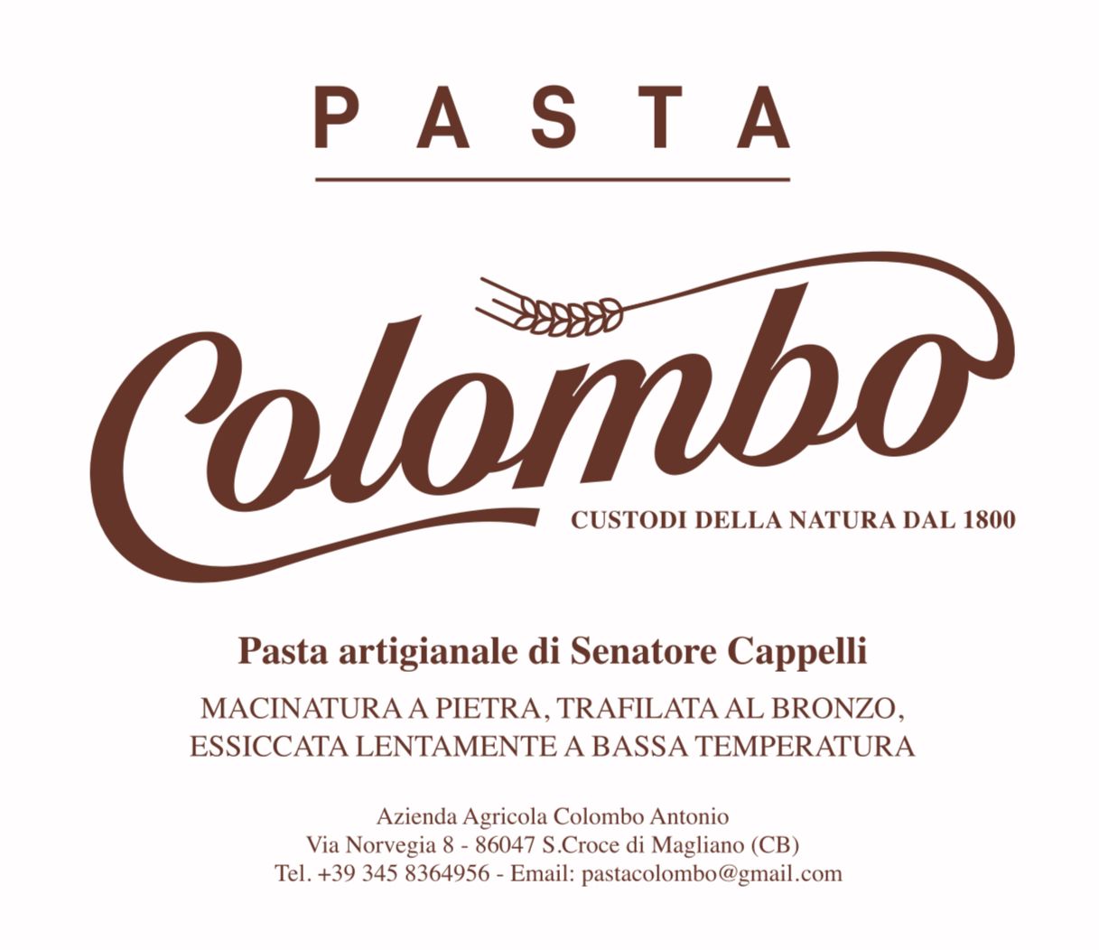 Mezze Maniche Artisanal pasta by Senatore Cappelli, Bronze drawn, slowly dried