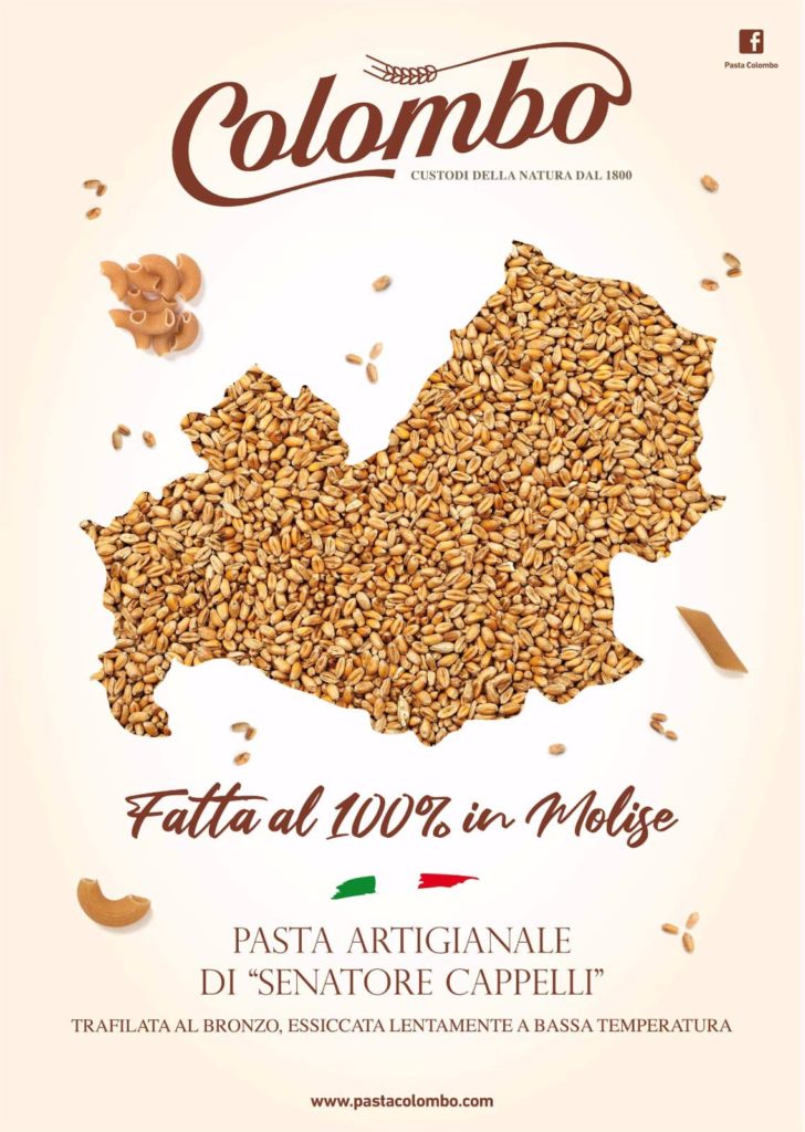 Rigatoni  Senatore Cappelli artisanal pasta, Bronze drawn, slowly dried at low temperature